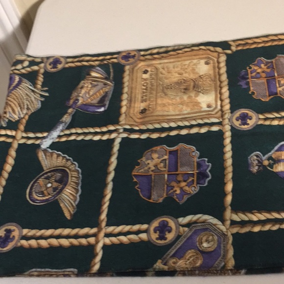 Cashmink  Scarf with Fringe Gendarmerie Royale Germany - Picture 7 of 11